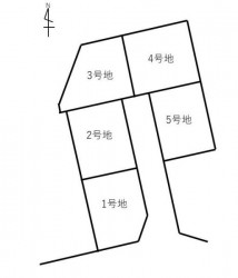 桜森町 土地 5号地 建築条件なし! お好きな工務店・ハウスメーカーで建築できます!