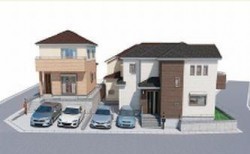 新築戸建て　３号棟　地震に強い家！　南向き！