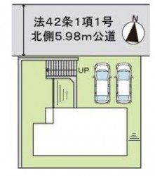 新築戸建て 駐車並列2台可! 南向きバルコニー! 複層ガラス仕様! 浴室暖房乾燥機ほか設備充実!
