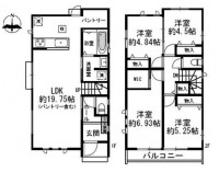 新築戸建て A号棟 長期優良住宅! 地震に強い家! 住宅表示制度6項目最高等級取得!