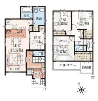 新築戸建て　１号棟　タクトホーム施工！　長期優良住宅！　駐車２台可！　角地！