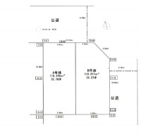 建築条件なし土地　Ｂ区画　角地！　お好きな工務店・ハウスメーカーで建築できます！　更地渡し！