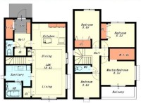 マリンホーム施工の新築戸建て！　耐震等級３取得！　樹脂サッシ＆複数ガラス仕様！　設備充実！