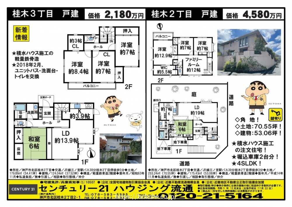 桂木・大原  宅配チラシ （11月22日発行）