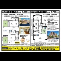 北鈴蘭台 宅配チラシ （1月17日発行)