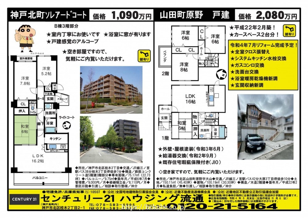 桂木・大原  宅配チラシ （6月6日発行）