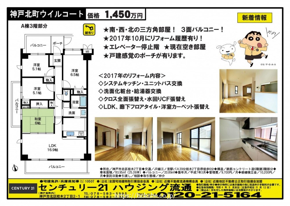 桂木・大原  宅配チラシ （9月12日発行）