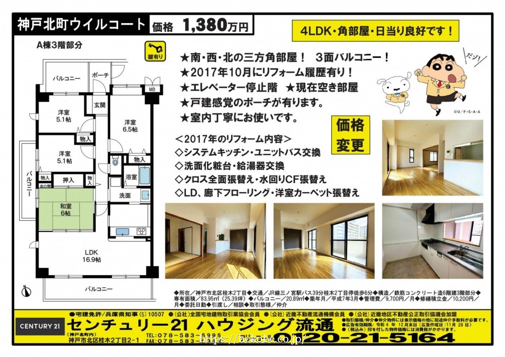 桂木・大原  宅配チラシ （11月28日発行）