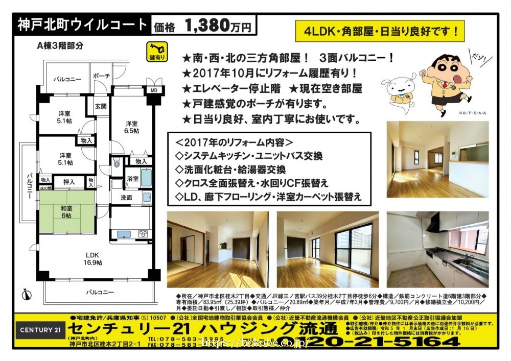 桂木・大原  宅配チラシ （1月16日発行）